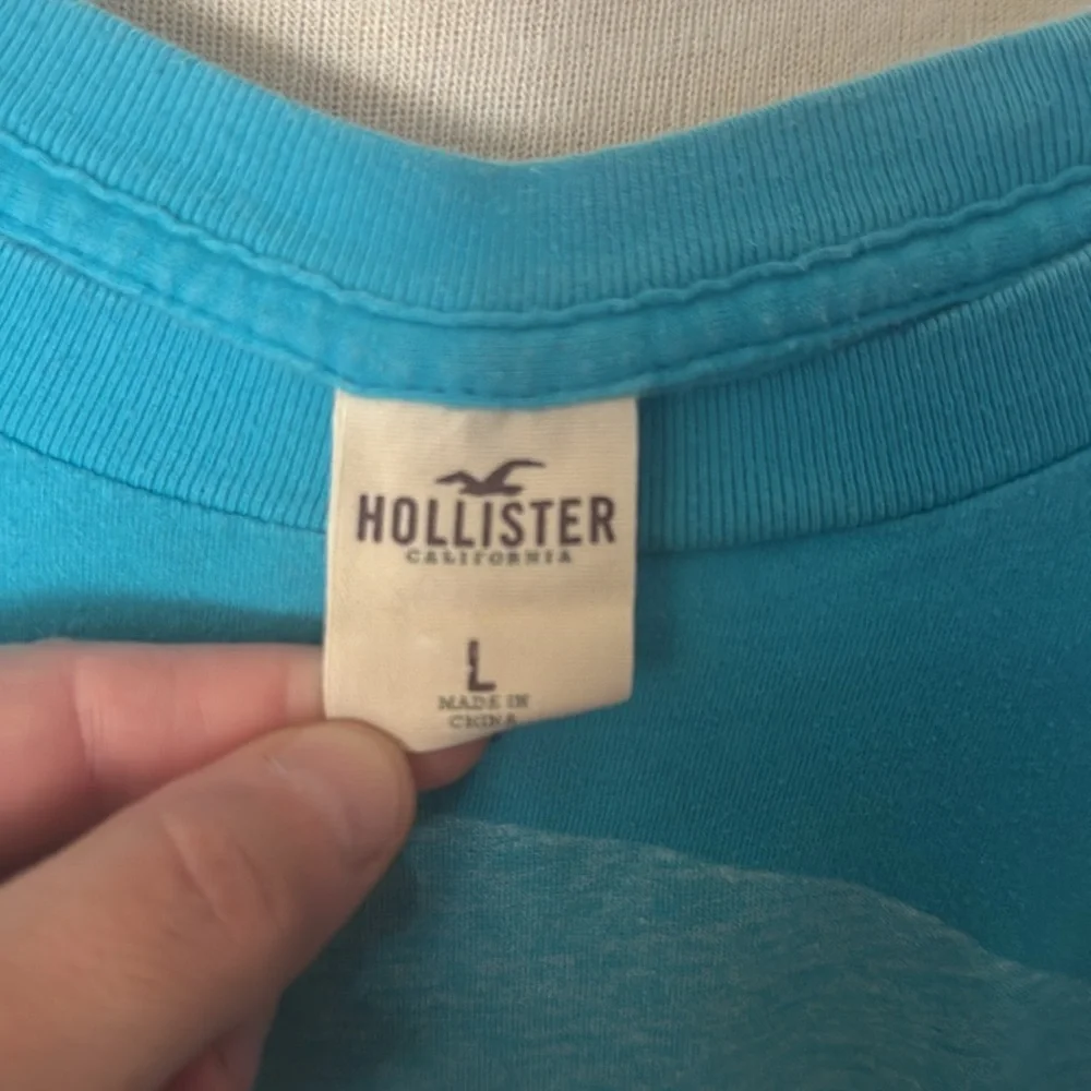 Hollister Kids Aqua Graphic Tee